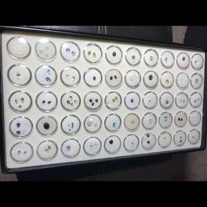 Natural Loose Gemstone Display Collection